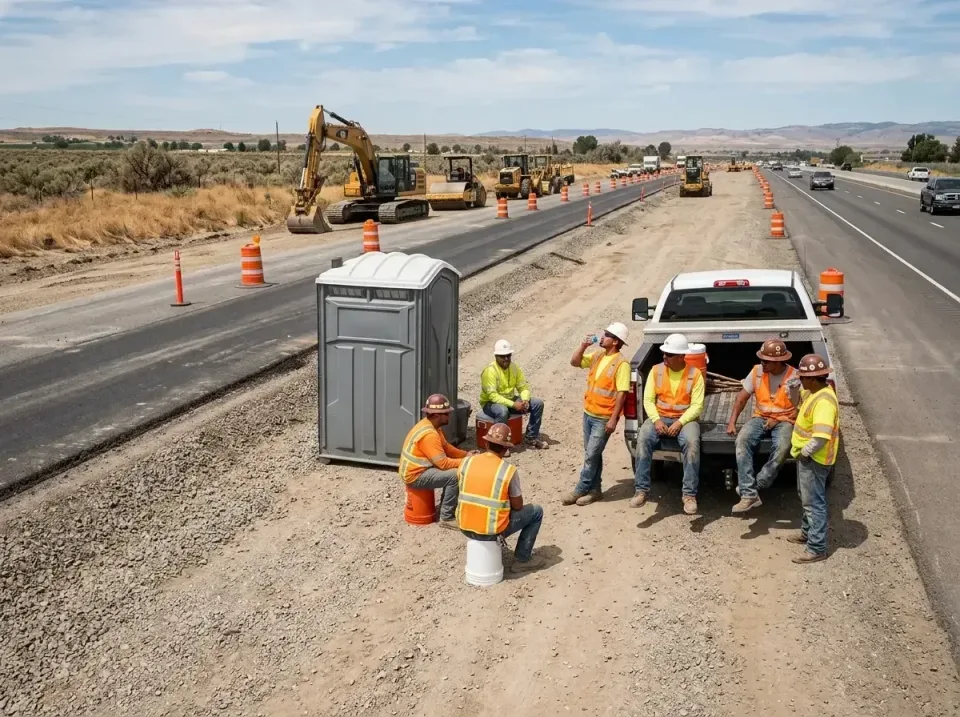 highway-road-construction-crew-007 — frequently asked questions, Porta Potty and Restroom Rentals in Morrow, OH